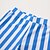 cheap New Arrivals-Family Look Swimsuit Causal Striped Leaf Letter Print Blue Sleeveless Vacation Matching Outfits / Summer / Cute