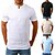 cheap Exercise, Fitness &amp; Yoga Clothing-Men&#039;s Yoga Top Solid Color White Khaki Yoga Gym Workout Running Cotton Tee Tshirt Short Sleeve Sport Activewear Micro-elastic Breathable Moisture Wicking Comfortable