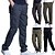 cheap Hiking Trousers &amp; Shorts-Men&#039;s Cargo Pants Hiking Pants Trousers Work Pants Military Outdoor Pants / Trousers Bottoms Ripstop Windproof Breathable Quick Dry 6 Pockets Black Gray Work Climbing Camping / Hiking / Caving Cotton