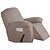 billige Møbelbetræk-hvilestol stretch sofadæksel covercover elastisk sofabeskytter med lomme til tv fjernbøger almindelig ensfarvet vandafvisende blød holdbar