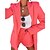 cheap Blazers-Women&#039;s Blazer Print Casual Fashion St. Patrick&#039;s Day Business Daily Work Coat Regular Polyester Green White Black Single Breasted One-button Fall Winter Turndown Regular Fit S M L XL XXL 3XL / Warm