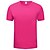 abordables Running Tops-Homme Chemise de course Tee-shirt Manche Courte Athlétique Respirable Séchage rapide Poids Léger Aptitude Exercice Physique Fonctionnement Tenue de sport Tenues de Sport Couleur Pleine Noir Blanche