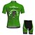 cheap Cycling Clothing-21Grams® Men&#039;s Cycling Jersey with Shorts Short Sleeve Mountain Bike MTB Road Bike Cycling Light Yellow Green Yellow Graphic Old Man Bike Spandex Polyester Clothing Suit 3D Pad Breathable Quick Dry