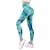 abordables Polainas de yoga-Mujer Pantalones de yoga Control de barriga Levantamiento de tope Secado rápido Alta cintura Yoga Aptitud física Entrenamiento de gimnasio Leggings Prendas de abajo Graphic Gradiente de Color