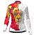 cheap Cycling Clothing-21Grams Women&#039;s Long Sleeve Cycling Jacket Cycling Jersey Bike Jacket Top with 3 Rear Pockets Thermal Warm Warm Breathable Quick Dry Mountain Bike MTB Road Bike Cycling White Polyester Animal Sports
