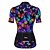 abordables Ropa de ciclismo-21Grams Mujer Manga Corta Maillot de Ciclismo Bicicleta Camiseta con 3 bolsillos traseros Transpirable Secado rápido Dispersor de humedad MTB Bicicleta Montaña Ciclismo Carretera Verde Morado Amarillo