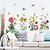cheap Bottoms-Floral &amp; Plants Wall Stickers Bedroom / Living Room, Pre-pasted PVC Home Decoration Wall Decal 1pc