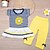 preiswerte Kleidersets für Babys-Mädchen Kleidungsset Gestreift Einfarbig Kurzarm Baumwolle Acryl Aktiv Baby Täglich Festtage Bedruckt 3D-gedruckte Grafik