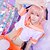 billige Anime Cosplay-Inspireret af Skæbne / ophold nat Astolfo Anime Cosplay Kostumer Japansk Stribe Skoleuniformer Halsklud Skjørter Top Kortærmet Til Dame / Hovedtøj / Hovedtøj