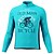 cheap Cycling Clothing-21Grams® Men&#039;s Cycling Jersey Long Sleeve Gear Bike Mountain Bike MTB Road Bike Cycling Top Green Yellow Sky Blue Breathable Quick Dry Moisture Wicking Spandex Polyester Sports Clothing Apparel