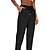 cheap Super Sale-Women&#039;s Fleece Pants Sweatpants Side Pockets Mid Waist Full Length Black Fall &amp; Winter