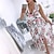 cheap Maxi Dresses-Women&#039;s Plus Size Floral Holiday Dress Split V Neck Sleeveless Casual Sexy Spring Summer Causal Daily Maxi long Dress Dress / Loose Fit / Print