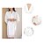 cheap Sleep &amp; Lounge-Women&#039;s 1 pc Pajamas Robes Gown Bathrobes Lovers Fashion Comfort Pure Color Silk Home Wedding Party Spa V Wire Gift Half Sleeve Lace up Lace Fall Spring White Pink / Satin