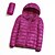 preiswerte Outdoor-Kleidung-Damen Entendaunen Hoodie-Jacke Daunenjacke für Wanderer Winter Draussen warm halten Packbar Windundurchlässig Extraleicht(UL) Jacke Mantel Shirt Campen und Wandern Skifahren Angeln Meerblau Cachi