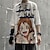 abordables Cosplay Mangas du Quotidien-One Piece Nami Roronoa Zoro Tony Tony Chopper Manches Ajustées Dessin Animé Manga Animé 3D Harajuku Art graphique Kawaii Pour Couple Homme Femme Adulte Rentrée scolaire Impression 3D