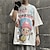 preiswerte Tägliche Cosplay Kostüme-One Piece Nami Roronoa Zoro Tony Tony Chopper T-Shirt-Ärmel Zeichentrick Manga Anime 3D Harajuku Grafik Kawaii Für Paar Herren Damen Erwachsene Zurück zur Schule 3D-Druck