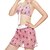cheap Anime Cosplay-Inspired by Demon Slayer: Kimetsu no Yaiba Kamado Nezuko Agatsuma Zenitsu Anime Cosplay Costumes Japanese Swimwear Bikini Halloween Bra Shorts For Women&#039;s