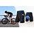 baratos Roupas Para Ciclismo-Homens Calções de bicicleta Bermudas Acolchoadas Para Ciclismo Moto Ciclismo de Montanha Ciclismo de Estrada Shorts acolchoados / camurça Esportes Preto Azul Tapete 3D Respirável Secagem Rápida