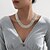 abordables Collares-Collar Hierro Mujer Clásico Lujo Moda Punk Fresco Boda Suerte Forma de Círculo Gargantillas Para Boda Regalo Diario