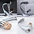 cheap Home Improvement-Single Handle Widespread Bathroom Sink Faucet Brushed Nickel/ Chrome/Painted Finishes One Hole Waterfall Sink Taps Brass Unique Design Basin Mixer Tap Commercial with Cold and Hot Water