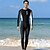 cheap Wetsuits, Diving Suits &amp; Rash Guard Shirts-Men&#039;s Rash Guard Dive Skin Suit Elastane Swimwear Bodysuit UV Sun Protection Quick Dry High Elasticity Long Sleeve Front Zip - Swimming Diving Surfing Snorkeling Patchwork Autumn / Fall Spring Summer