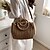 preiswerte Taschen-Damen Strohtasche Strandtasche Stroh Tasche mit oberem Griff Festtage Ausgehen Glatt Khaki Beige