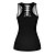 cheap Exercise, Fitness &amp; Yoga Clothing-21Grams® Women&#039;s Yoga Top Floral / Botanical Black Green Yoga Gym Workout Running Tank Top Sleeveless Sport Activewear Stretchy Breathable Quick Dry Comfortable / Skull