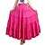 abordables Skirts-Femme Jupe Balançoire Coton Vert Violet Rouge Jupes Ruché Automne Plein Air Vacances Mode Taille unique