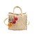 cheap Bags-Women&#039;s Straw Bag Beach Bag Straw Top Handle Bag Daily Going out Plain Khaki Beige