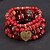 cheap Women&#039;s Accessories-Women&#039;s Bracelets Party Ethnic Style Bracelets &amp; Bangles Heart / Imitation Pearl / Black / Red / Fall / Winter