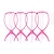 billige Værktøj og tilbehør-4-pak parykstativer til flere parykker, 14 tommer bærbar sammenklappelig holdbar parykholder paryktørrer og parykvisningsværktøj til kvinder (2 sorte og 2 pink)