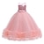 cheap Girls&#039; Dresses-Kids Little Girls&#039; Dress Solid Colored Sequin Party Birthday Tulle Dress Mesh Sparkle Bow Pink Red Yellow Maxi Short Sleeve Princess Sweet Dresses Spring Summer 1 PC Slim 3-12 Years