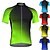 cheap Cycling Clothing-21Grams Men&#039;s Polka Dot Cycling Jersey with Pockets