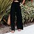 cheap Pants-Elegant High Waist Wide Leg Linen Trousers for Women