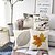 billige Hjem &amp; Hage-geometrisk dekorative putetrekk 4 stk myk firkantet enkle blader rustikk gårdshus putetrekk putetrekk for soverom stue sofa sofa stol