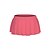 preiswerte Skirts-Damen Rock Mini Röcke Gefaltet Einfarbig Urlaub Bar Sommer Polyester Modisch Schwarz Weiß Rosa
