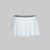 cheap Skirts-Women&#039;s Skirt Mini Skirts Pleated Solid Colored Vacation Bar Summer Polyester Fashion Black White Pink