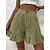 cheap Sleep &amp; Lounge-Women&#039;s Plus Size Loungewear Bottom Simple Basic Comfort Pure Color Cotton Street Daily Bed Short Pant Pocket Shorts Spring Summer Navy Green