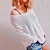 cheap Sweaters-Women&#039;s Pullover Sweater Jumper Crochet Knit Knitted Thin V Neck Solid Color Outdoor Daily Stylish Casual Drop Shoulder Fall Spring Purple Yellow S M L