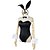 cheap Anime Cosplay-Inspired by Rascal Does Not Dream of Bunny Girl Senpai Bunny Girl Sakurajima Mai Anime Cosplay Costumes Japanese Cosplay Suits Collar Socks Bow For Women&#039;s / Catsuit / Headwear / Wristlet / Catsuit