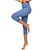 cheap Sport Athleisure-Women&#039;s Yoga Pants High Waist Capri Leggings Bottoms Side Pockets Hidden Waistband Pocket Tummy Control Butt Lift 4 Way Stretch Wine Blue Gray Fitness Gym Workout Running Spandex Summer Sports