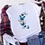 cheap Super Sale-Women&#039;s T shirt Tee Cotton 100% Cotton Butterfly Print Basic Home Daily Date Basic T-shirt Sleeve Short Sleeve Round Neck Black Summer