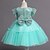 cheap Girls&#039; Dresses-Toddler Little Girls&#039; Dress Sequin Party Performance Tulle Dress Sequins Bow Green Pink Red Knee-length Short Sleeve Princess Cute Dresses Spring Summer Children&#039;s Day Slim 1-5 Years