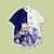 cheap Everyday Cosplay Anime Hoodies &amp; T-Shirts-Inspired by Genshin Impact Sangonomiya Kokomi Terylene Cartoon Manga Harajuku Graphic Kawaii Anime Top For Men&#039;s