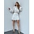 cheap Two Piece Sets-Women&#039;s Streetwear Plain Casual Vacation Two Piece Set Crew Neck Skirt Blouse Skirt Sets Cut Out Tops