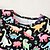preiswerte Kleider für Mädchen-Baby Wenig Mädchen Kleid Dinosaurier Täglich A Linie Kleid Bedruckt Weiß Schwarz Knielang Baumwolle Ärmellos Grundlegend Kleider Sommer 1 PC Lose 1-5 Jahre
