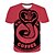 baratos Cosplay Para o Dia a Dia-&quot;Cobra Kai, o Karate Kid&quot; Cobra Kai Traje Cosplay Japonesa/Curta Anime Imprimir Estampado Harajuku Arte Gráfica Camiseta Para Homens Mulheres Adulto