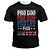 cheap T-Shirts-Men&#039;s T shirt Tee Graphic Letter 3D Print Crew Neck Casual Daily Short Sleeve Print Tops Fashion Vintage Designer Big and Tall Black / Summer