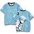 preiswerte Tägliche Cosplay Kostüme-Inspiriert von Genshin-Einschlag Chongyun 100% Polyester T-Shirt-Ärmel Zeichentrick Harajuku Grafik Kawaii Anime T-shirt Für Herren / Damen / Paar