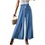 cheap Pants-spring  summer  bow loose high waist pleated wide leg pants with belt pants
